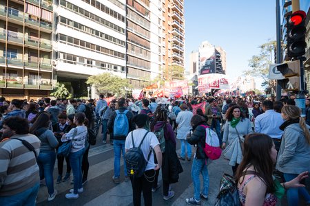 Demonstration für freie Bildung