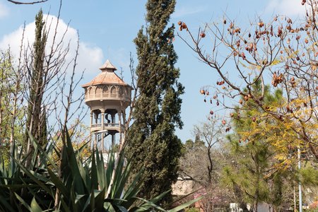 Turm beim Militärkrankenhaus in Córdoba