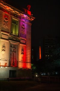 Palacio Ferreyra y el Faro del bicentenario