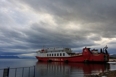 Es geht mit der Navimag Fähre nach Puerto Montt.